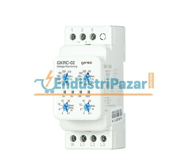 GKRC-02 GERİLİM KORUMA RÖLESİ ENTES
