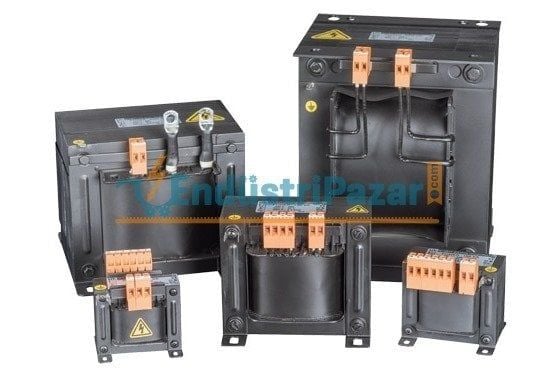 220V / 24V 75VA TEK FAZ İZOLASYON BESLEME TRAFOSU ETA