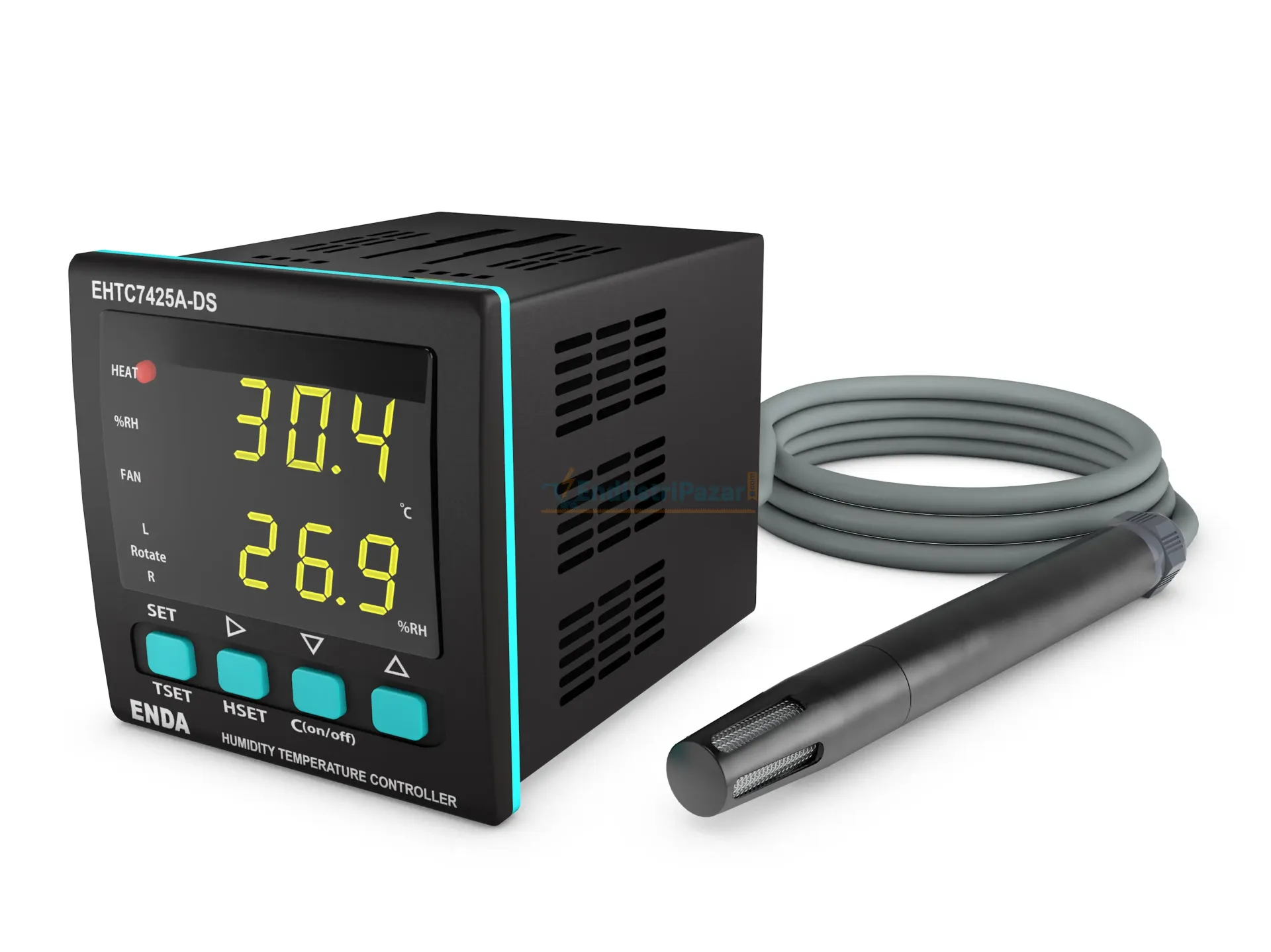 EHTC7425A-230-AS-RS Nem ve Sıcaklık Kontrol Cihazı ENDA