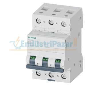 3 Faz 25A C Tipi 10kA Otomatik Sigorta 5SL4325-7 SİEMENS