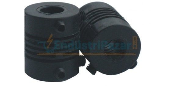 HT SERİSİ PLASTİK SET VİDALI KAPLİN 6MM İÇ ÇAPINDA PC19 6-6  KAPLİN ATEK