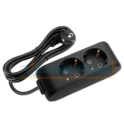 İkili Priz Topraklı Çocuk Korumalı 5 Metre Kablolu Multi-Let 90133205 VİKO