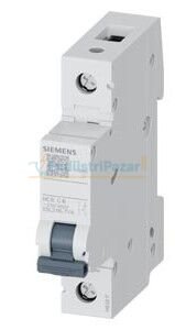 1 Faz 16A C Tipi 4.5kA Otomatik Sigorta 5SL3116-7YA SİEMENS