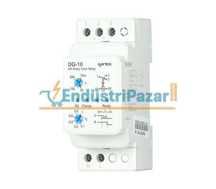 DG-10 0,6SN - 10DK DÜŞMEDE GECİKMELİ ZAMAN RÖLESİ ENTES