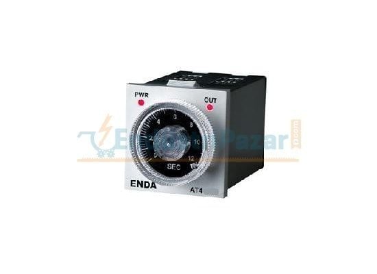 AT4-K-60S 230VAC ANALOG ZAMAN RÖLESİ (60 SANİYE KLEMENS BAĞLATILI) ENDA