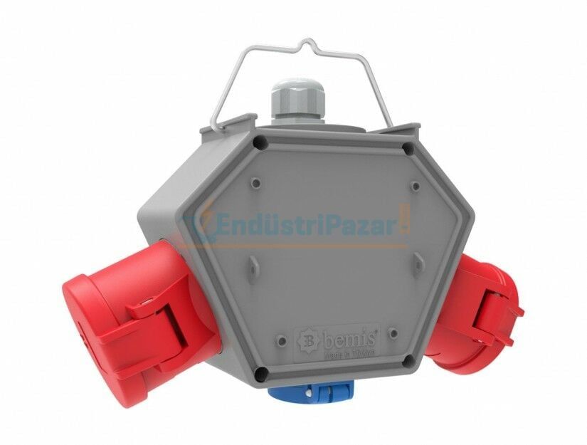 CEE Norm 2 Adet 5*32A + 1 Adet 1*16A, Polybox IP44 BX1-0771-0000 BEMİS