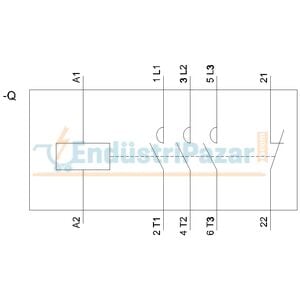 18A 7,5kW Kontaktör 3MT7018-1AA01-0AL2 SİEMENS