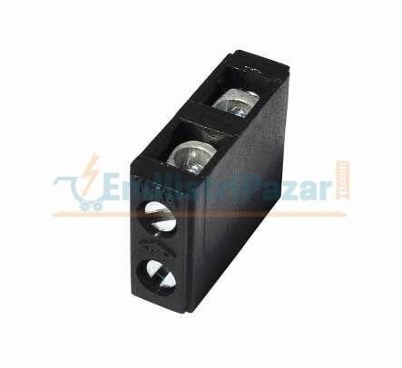 2,5-4mm2 KABLO KESİTİNE UYGUN MİNİ KLEMENS (ASPİRATÖR KLEMENSİ) 400V 32A SİYAH 1070258 ONKA-5131