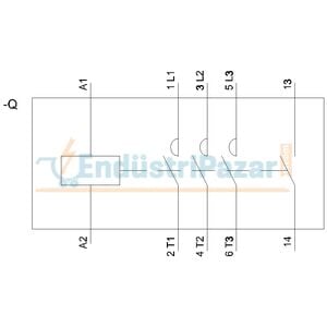 32A 15kW Kontaktör 3MT7032-2AA10-0AL2 SİEMENS