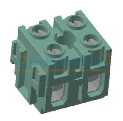 NO: 1 (2,5-4 mm²) MODÜL CİHAZ KLEMENSİ YEŞİL 1070182 ONKA-5100