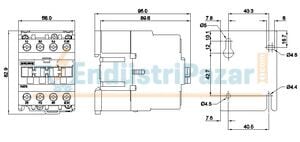 38A 18,5kW Kontakör 3MT7038-2AA01-0AL2 SİEMENS