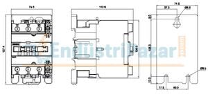 50A 22kW Kontaktör 3MT7050-3AA11-0AL2 SİEMENS