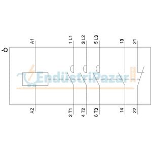 50A 22kW Kontaktör 3MT7050-3AA11-0AL2 SİEMENS