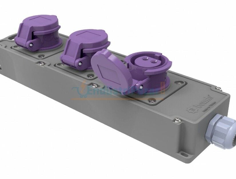1 Adet 2*32A 24V + 2 Adet 2*16A 24V Tribox IP44 BG4-101M-1K1K BEMİS