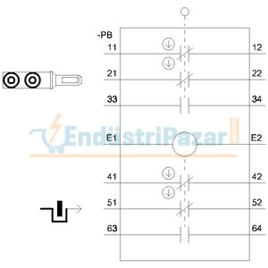 Emniyet Şalteri 3SE5322-0SB21 SİEMENS