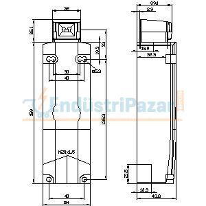 Emniyet Şalteri 3SE5322-0SB21 SİEMENS