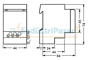 Ray Montaj Priz 5TE6801 SİEMENS