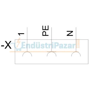 Ray Montaj Priz 5TE6801 SİEMENS