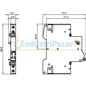 Yardımcı Kontak 5ST3010 SİEMENS