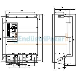 Soft Starter 355(630)kW 3RW5552-6HA14 SİEMENS