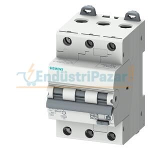 3 Kutup, B10A, 30mA, 400V Kaçak Akım Koruma Röleli Otomat 5SU1336-6FP10 SİEMENS