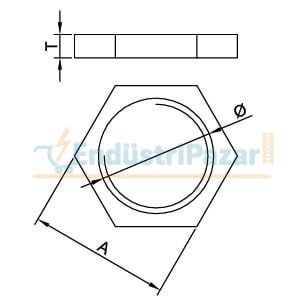 PG-21 RAL7035 POLYAMİD SOMUN 1110086 ONKA-9451