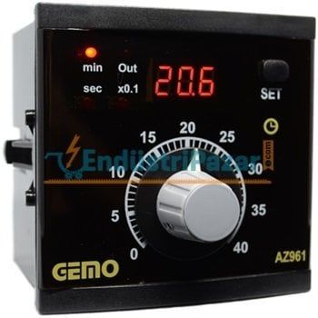 AZ961-230VAC ANALOG ZAMAN RÖLESİ GEMO