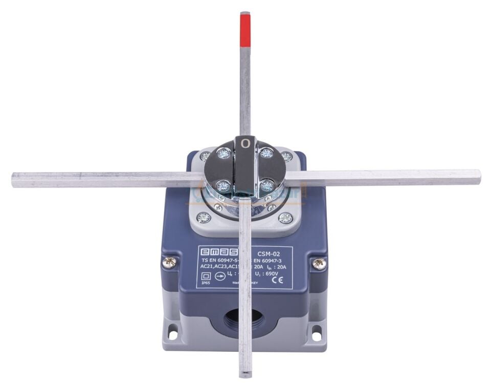 180° 1 ileri-1 geri 200 mm Kol Çapraz Sınır Şalteri CSM02 EMAS