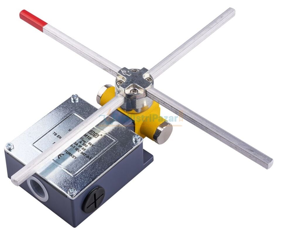 360° Sonsuz 200 mm Kol Çapraz Sınır Şalteri CSM10 EMAS