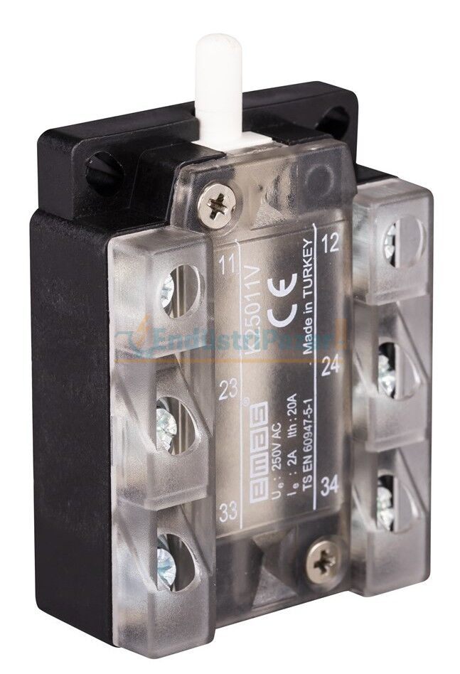 2NO+1NC Vidalı Hücre Switch K25011V EMAS