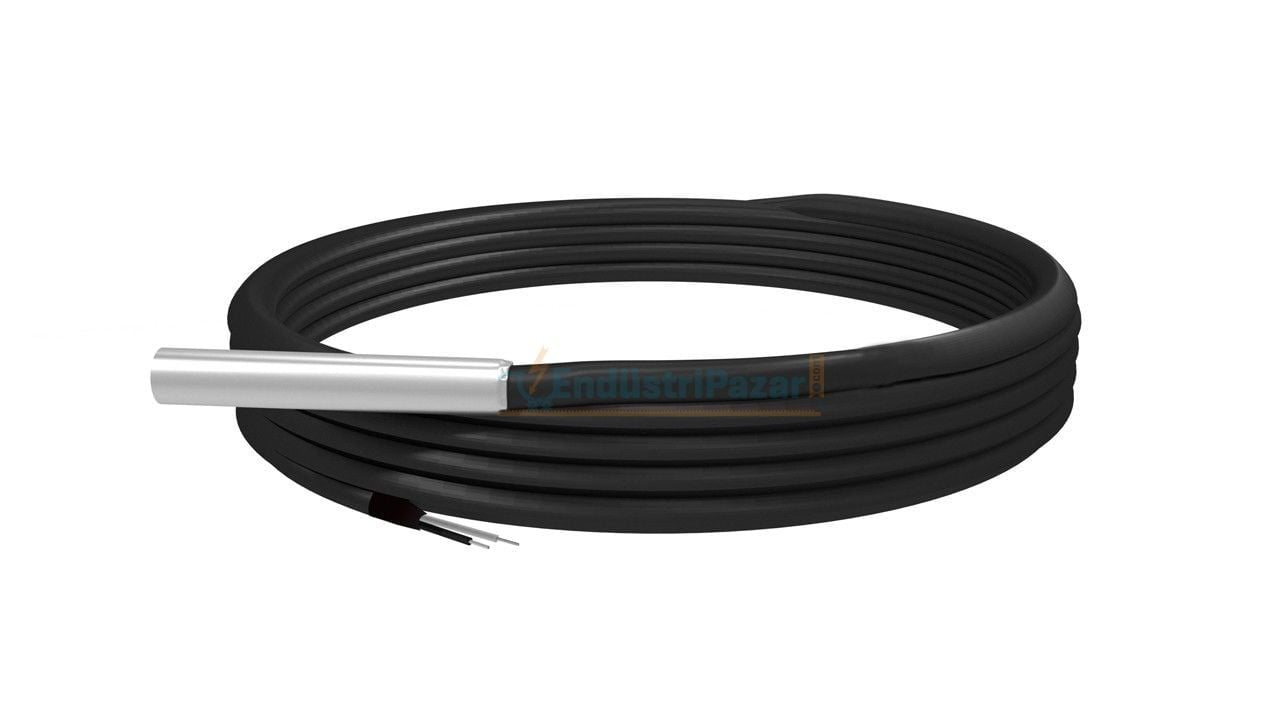 TCS-M06-L100-K01.J 100MM TÜP BOYU ÇAP 6MM 1 METRE SİLİKON KABLOLU STANDART BAYONET SONDA J TİPİ TERMOKUPL EMKO