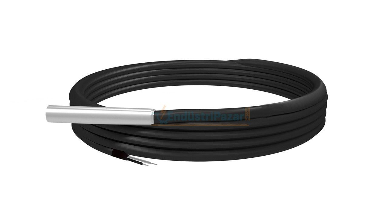 TCS-M06-L100-K03.J 100MM TÜP BOYU ÇAP 6MM 3 METRE SİLİKON KABLOLU STANDART BAYONET SONDA J TİPİ TERMOKUPL EMKO