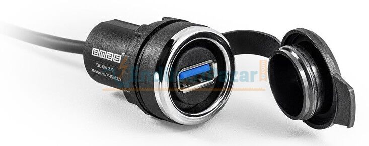 Plastik 3.0 Dişi Dişi 22mm USB BUSB30 EMAS