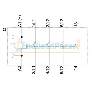 12A 5,5kW Kontaktör 3RT2017-1BB41 SİEMENS