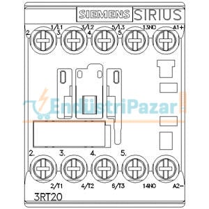 12A 5,5kW Kontaktör 3RT2017-1BB41 SİEMENS