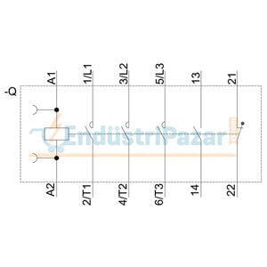 9A 4kW Kontaktör 3RT2023-1AP00 SİEMENS