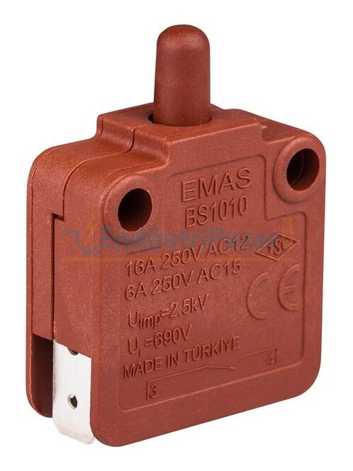 Ani Hareketli 1NO Buton Switch BS1010 EMAS
