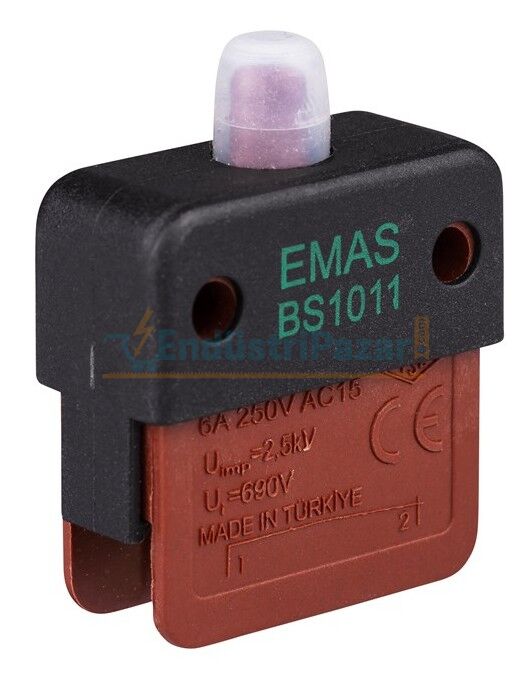 Ani Hareketli 1NC Etanjlı Buton Switch BS1011E EMAS