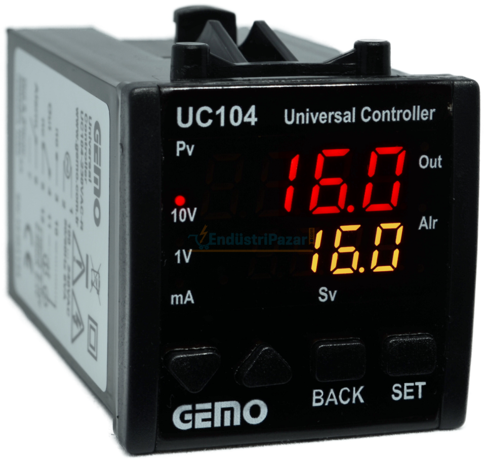 UC104-230VAC-R Üniversal Kontrol Cihazı GEMO