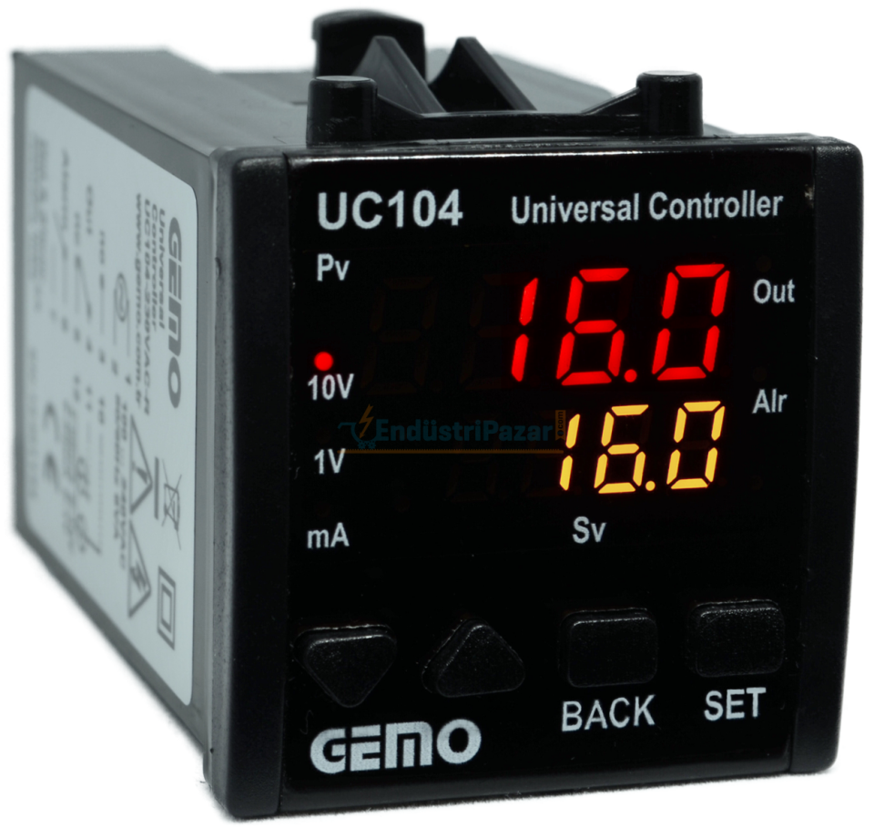 UC104-24V-R Üniversal Kontrol Cihazı GEMO
