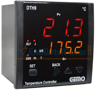 DTH9-230VAC Ekonomik Seri ''Auto-tune PID'' Sıcaklık Kontrol Cihazı GEMO