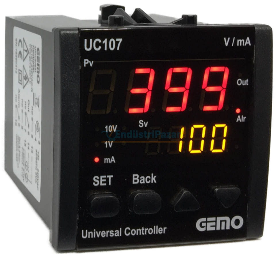 UC107-24V-R Üniversal Kontrol Cihazı GEMO