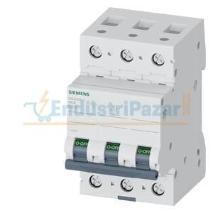 3 Faz 6A C Tipi 10kA Otomatik Sigorta 5SL4306-7 SİEMENS