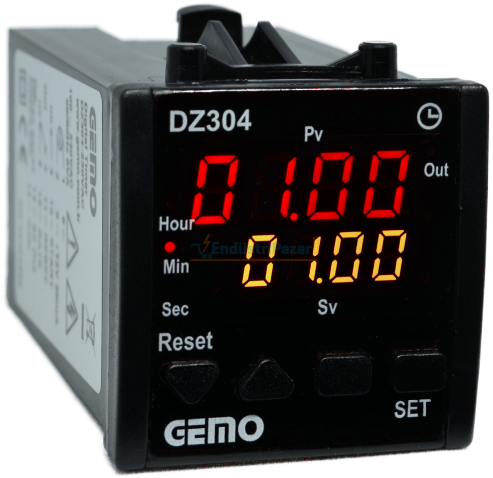 DZ304-24V Çok Fonksiyonlu Zaman Rölesi GEMO