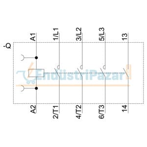7A 3kW Kontaktör 3RT2015-1AP01 SİEMENS