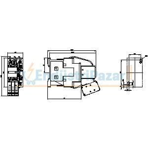20kVAR Kondansatör Kontaktörü 3RT2626-1AP05 SİEMENS