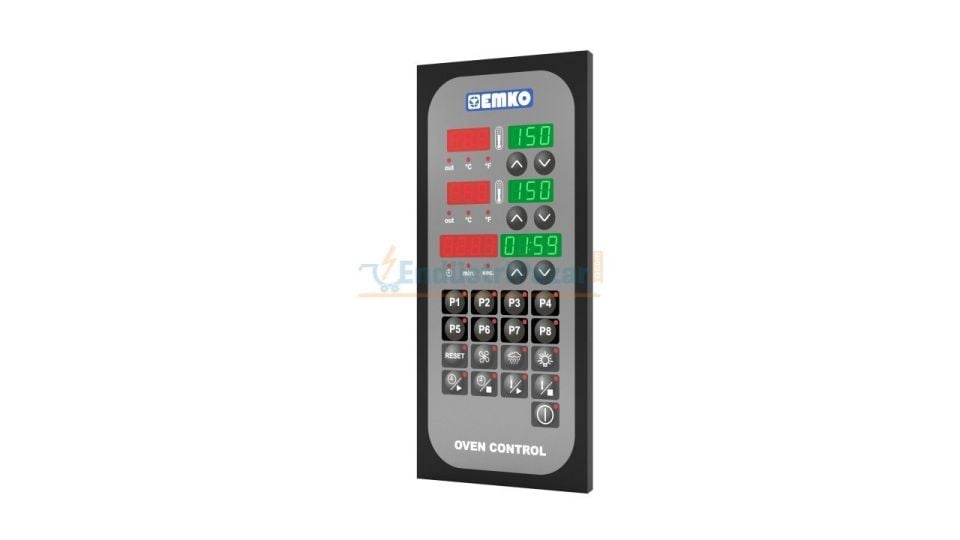 OvenControl.Dual Unlu Mamül Pişirme Fırını Kontrol Cihazı