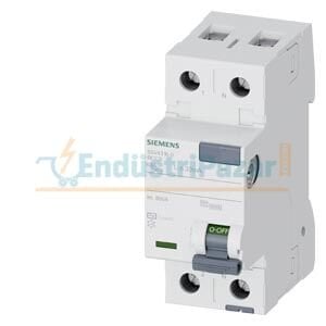 Kaçak Akım Koruma Rölesi, 2 Kutup, 63A, 30mA, 230VAC 5SV4316-0 SİEMENS