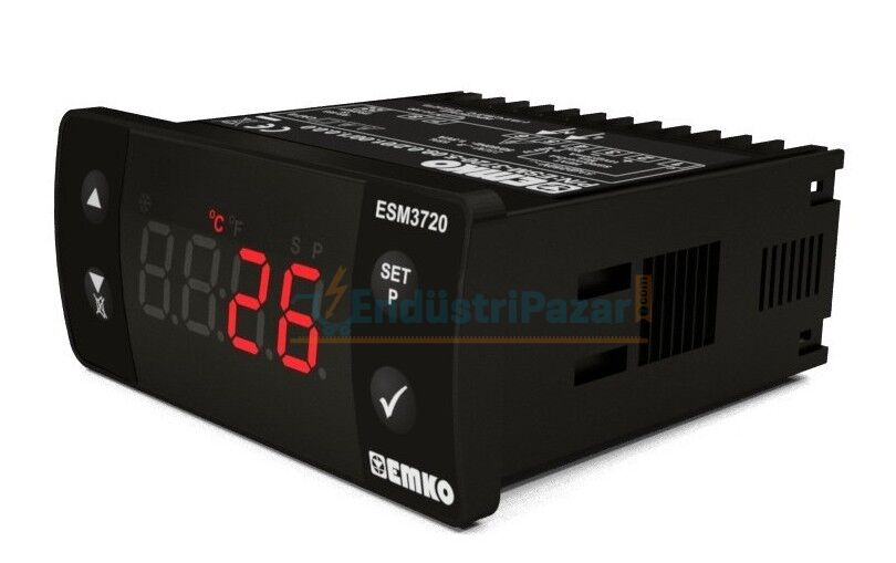 ESM-3720.8.12.0.2/01.00/1.2.0.0 Dijital PID Sıcaklık Kontrol Cihazı EMKO
