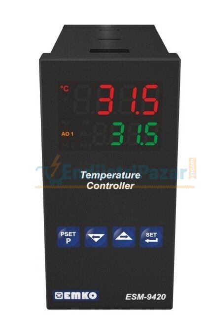 ESM-9420.4.20.0.1/01.02/0.0.0.0 PID Üniversal Girişli Sıcaklık Kontrol Cihazı 115Vac EMKO